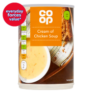 Co-op Cream of Chicken Soup 400g 