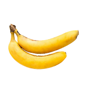 Packed Bananas (2pcs) - 400gr 