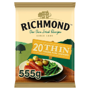 Richmond 20 Thin Frozen Sausages 555gr 