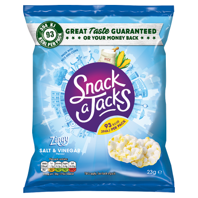 Snack a Jacks Salt n Vinegar 23gr