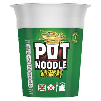 Pot Noodle Chicken & Mushroom Flavour 90g