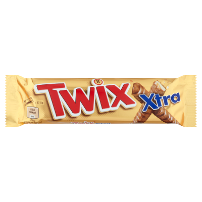 Twix Xtra Chocolate Biscuit Twin Bars 75g
