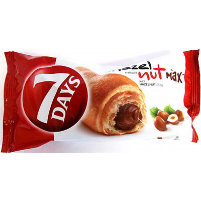 7 Days Croissant Hazelnut 110gr