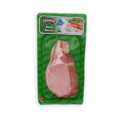 Grigoriou Back Bacon Sliced 150g