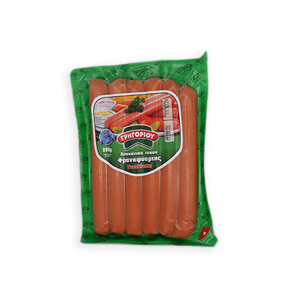 Grigoriou Sausages Frankfurters 280g