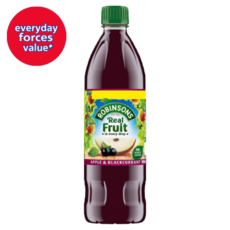 Robinsons Apple & Blackcurrant No Added Sugar 1L