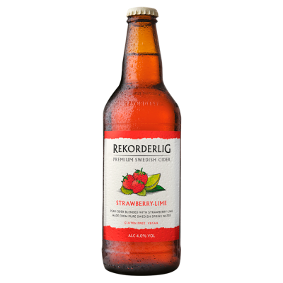 Rekorderlig Strawberry - Lime Cider 500ml - 24 Pack
