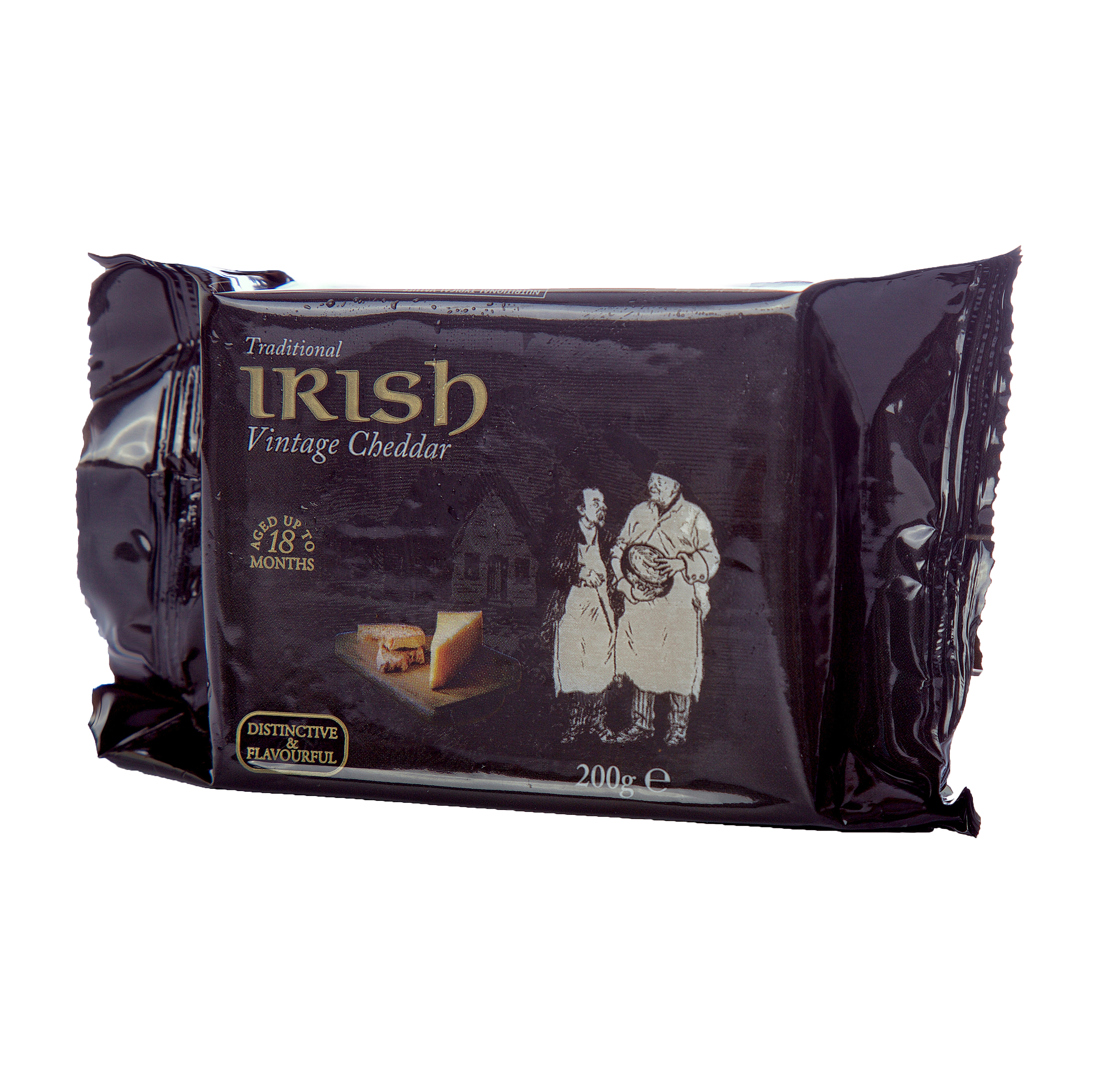 Irish Vintage Cheddar Cheese 200g