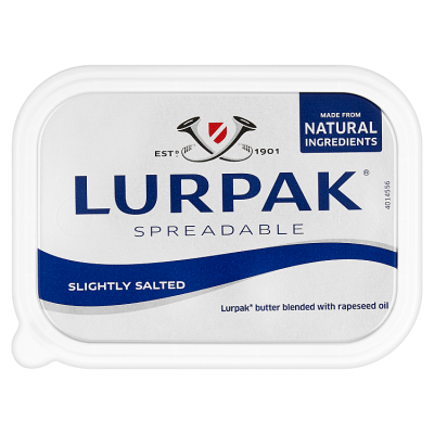 Lurpak Butter Slightly Salted 250g foil