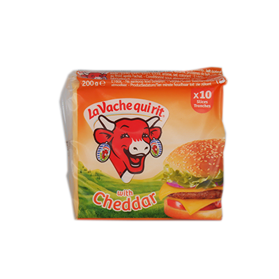 LVQR Sliced Cheese Cheddar 200gr