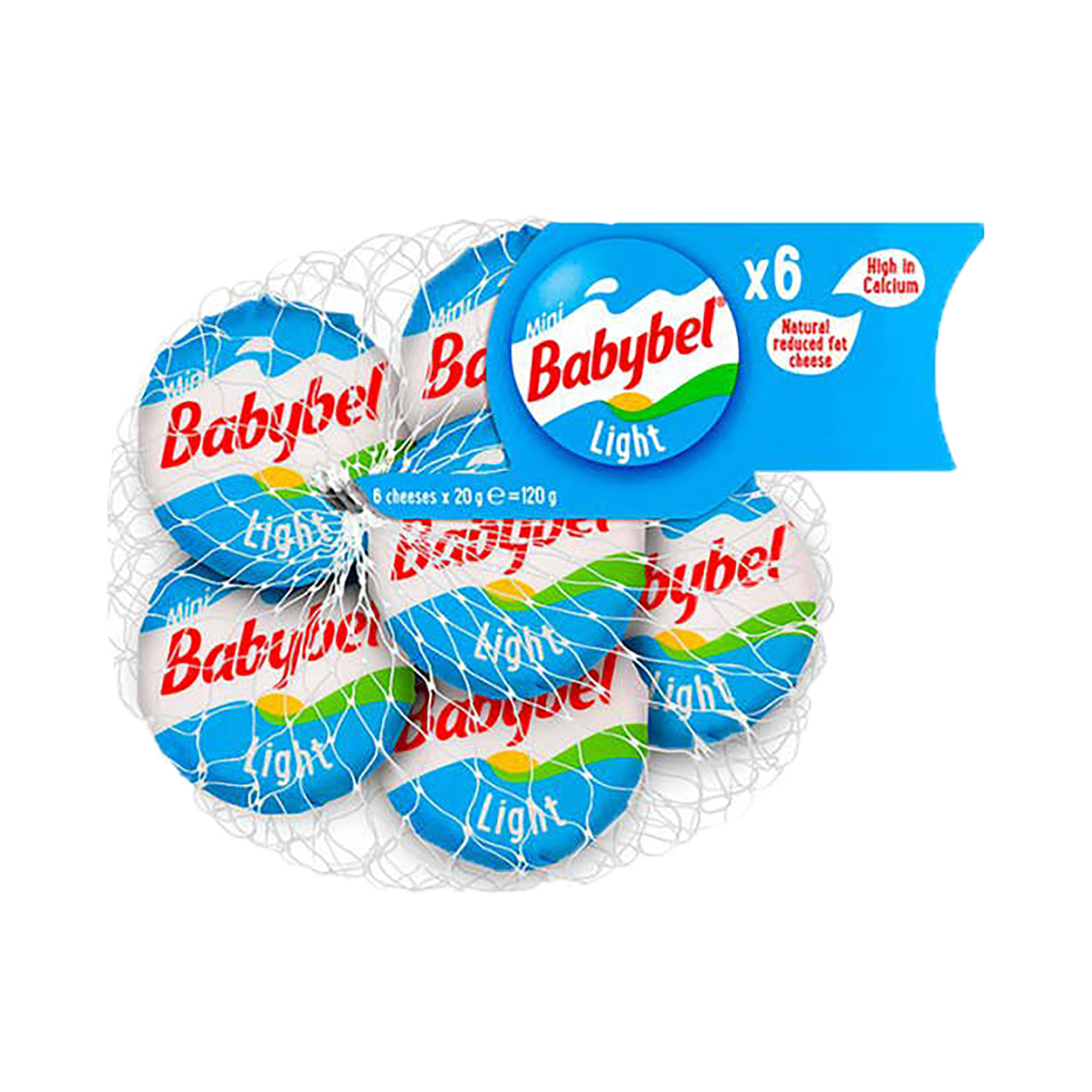 LVQR Mini Babybel light 5s 100gr