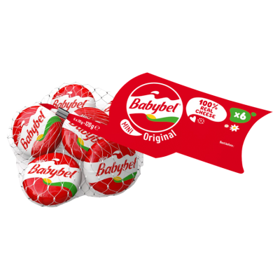 LVQR Mini Babybel Cheese 6s 120gr