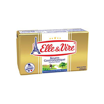 Elle & Vire Unsalted Butter 200gr