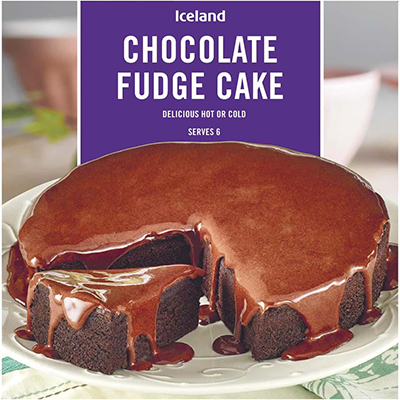 Iceland Chocolate Fudge Cake 450gr