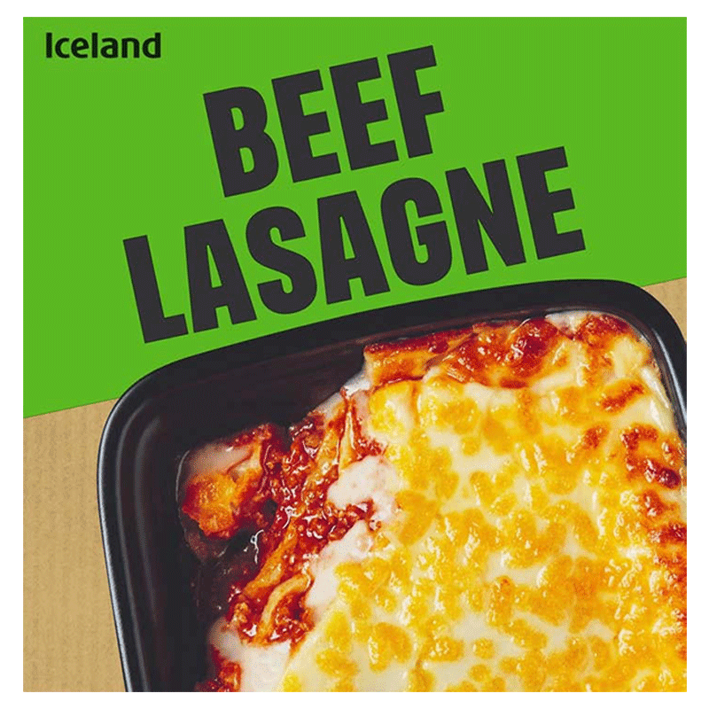 Iceland Beef Lasagne 500gr