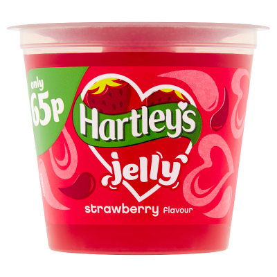 Hartley's Jelly Strawberry Flavour 125g