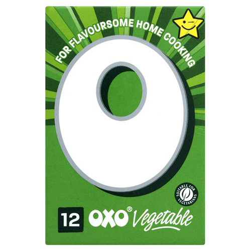 Oxo Cubes Vegetable 12x77gr