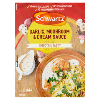 Schwartz Garlic Mushroom and Cream Sauce 26g