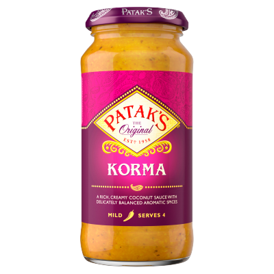 Patak's Mild Korma Sauce 450g