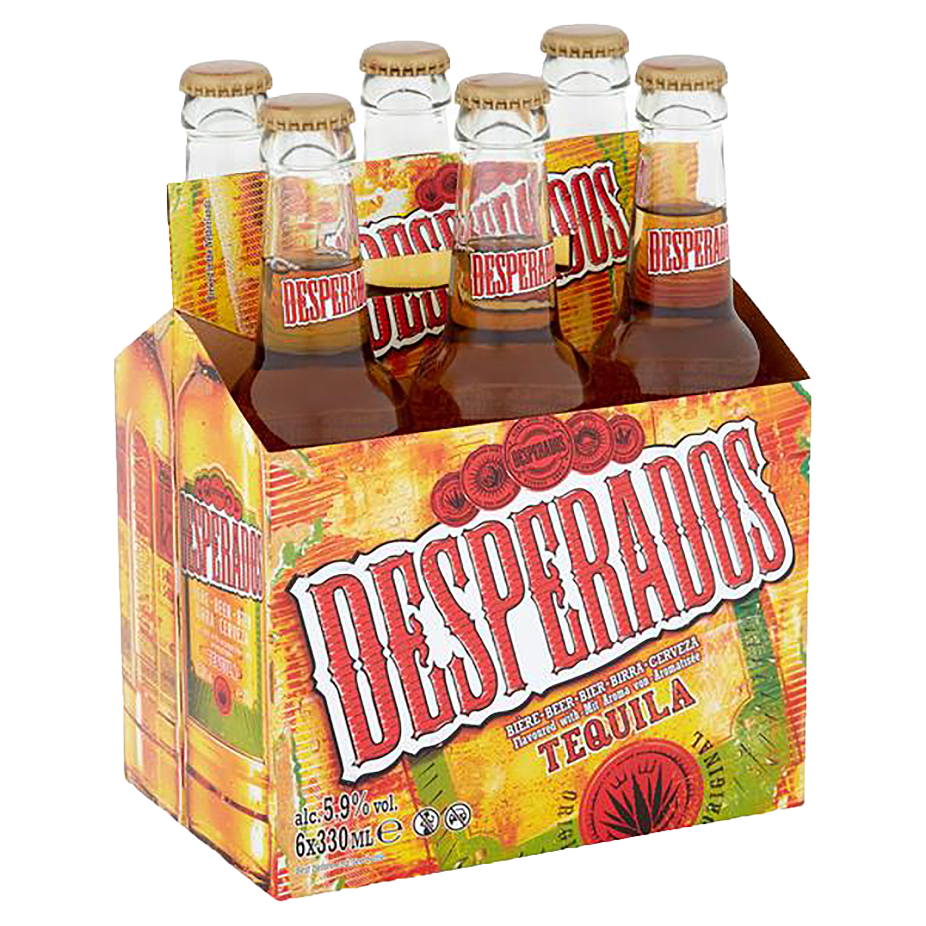 Desperados Beer 5.9% Btl 6x33cl