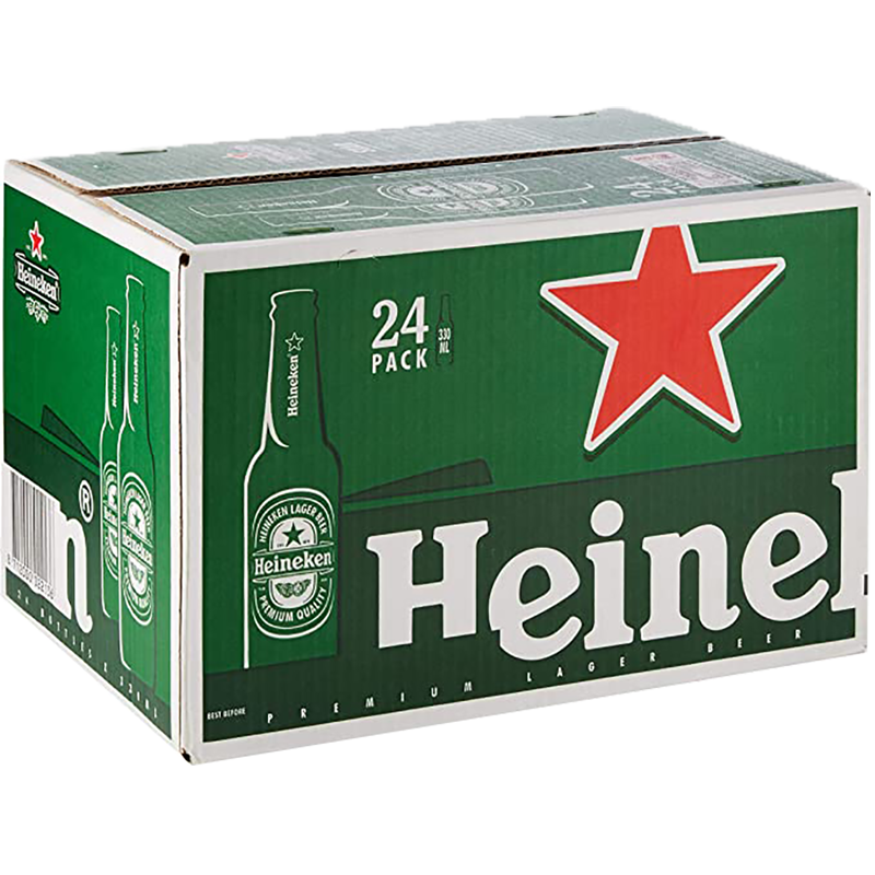 Heineken beer btl 33cl 24's