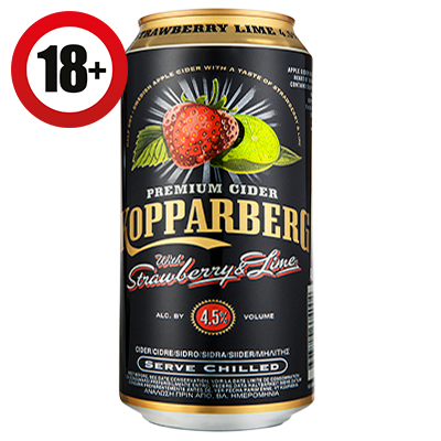 Kopparberg Strawberry Lime Cider Can 500ml