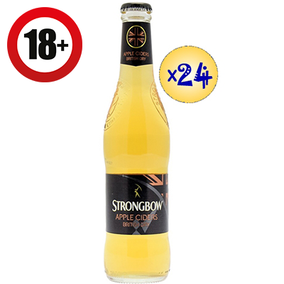 Strongbow Cider Bottle 33cl - 24 Pack