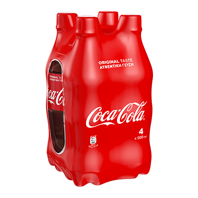 Coca-Cola Zero Pet 50cl - Pack of 4