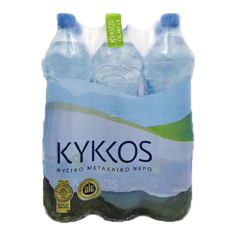 Kykkos Water Pet 1.5L - Pack of 6