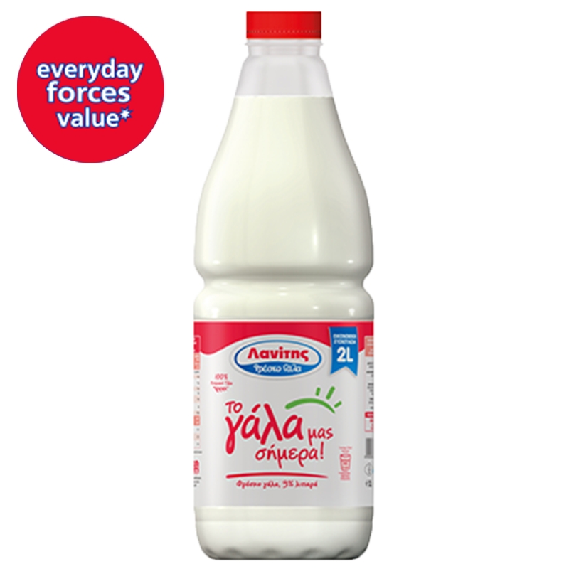 Lanitis Milk Fat 3% - 2L