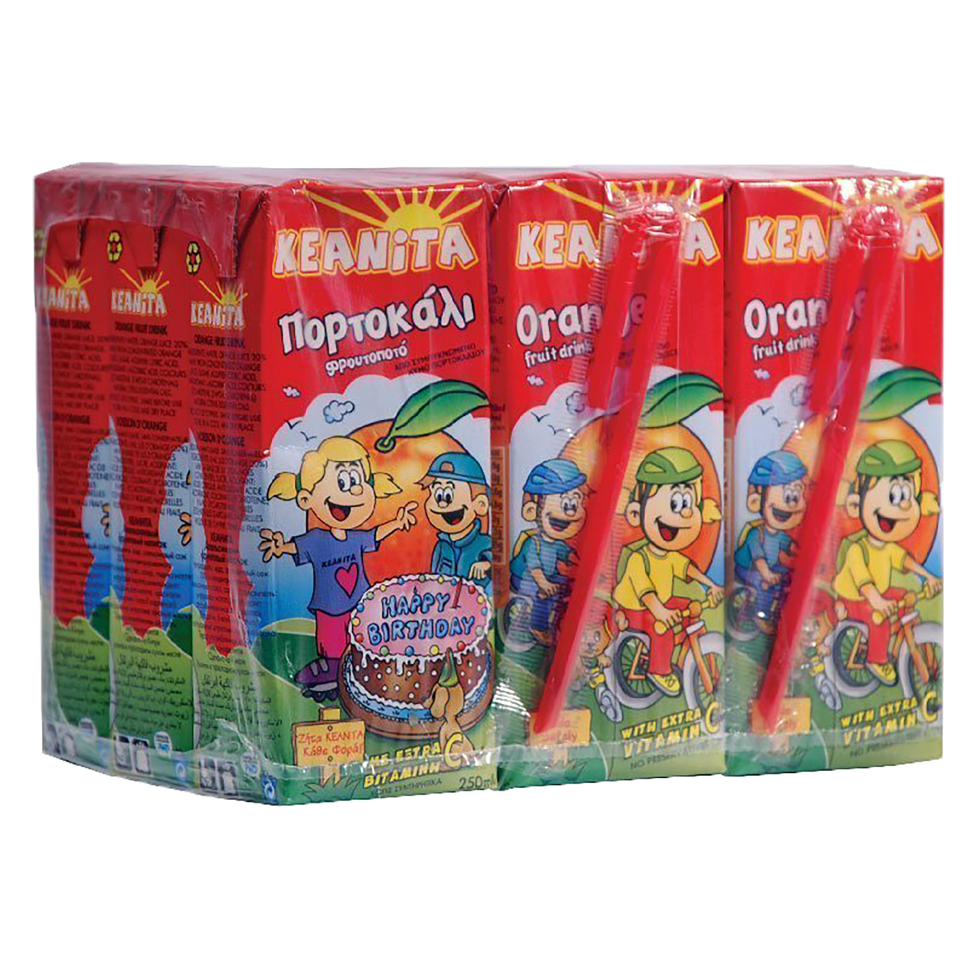 Keanita Orange 250ml - Pack of 9