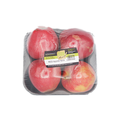 Packed Red Apples (4 pcs) - 700gr