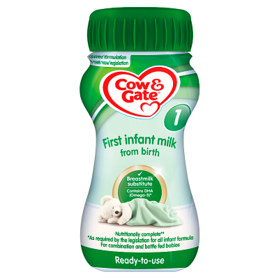 Cow & Gate 1 First Infant Milk from Birth 200ml