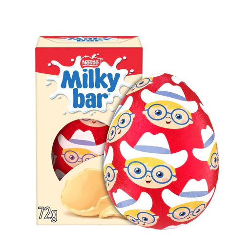 Nestle Milkybar Small Shell Egg  72gr