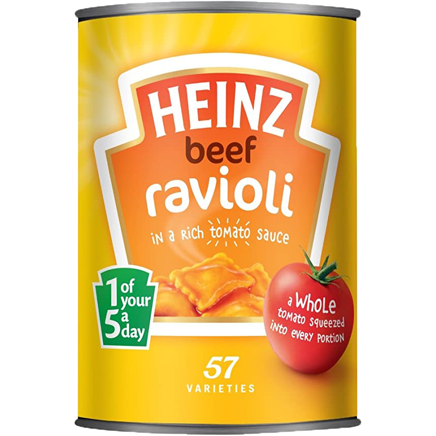 Heinz Beef Ravioli in Tomato Sauce 400g