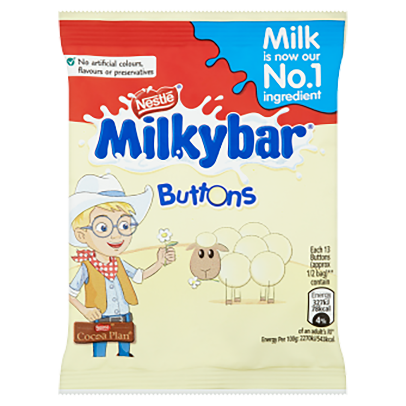 Milkybar White Chocolate Buttons Bag 30g
