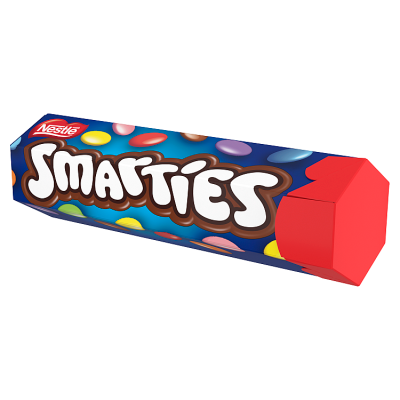 Smarties Milk Chocolate Sweets Tube 38g