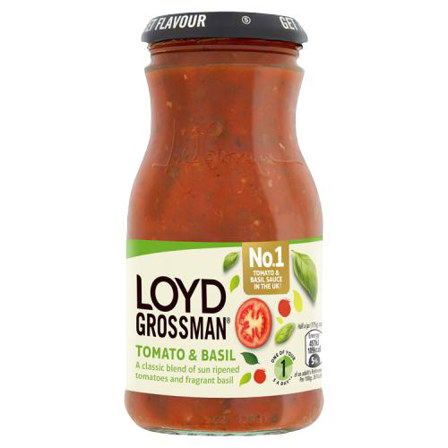 Loyd Grossman Tomato & Basil sauce 350gr