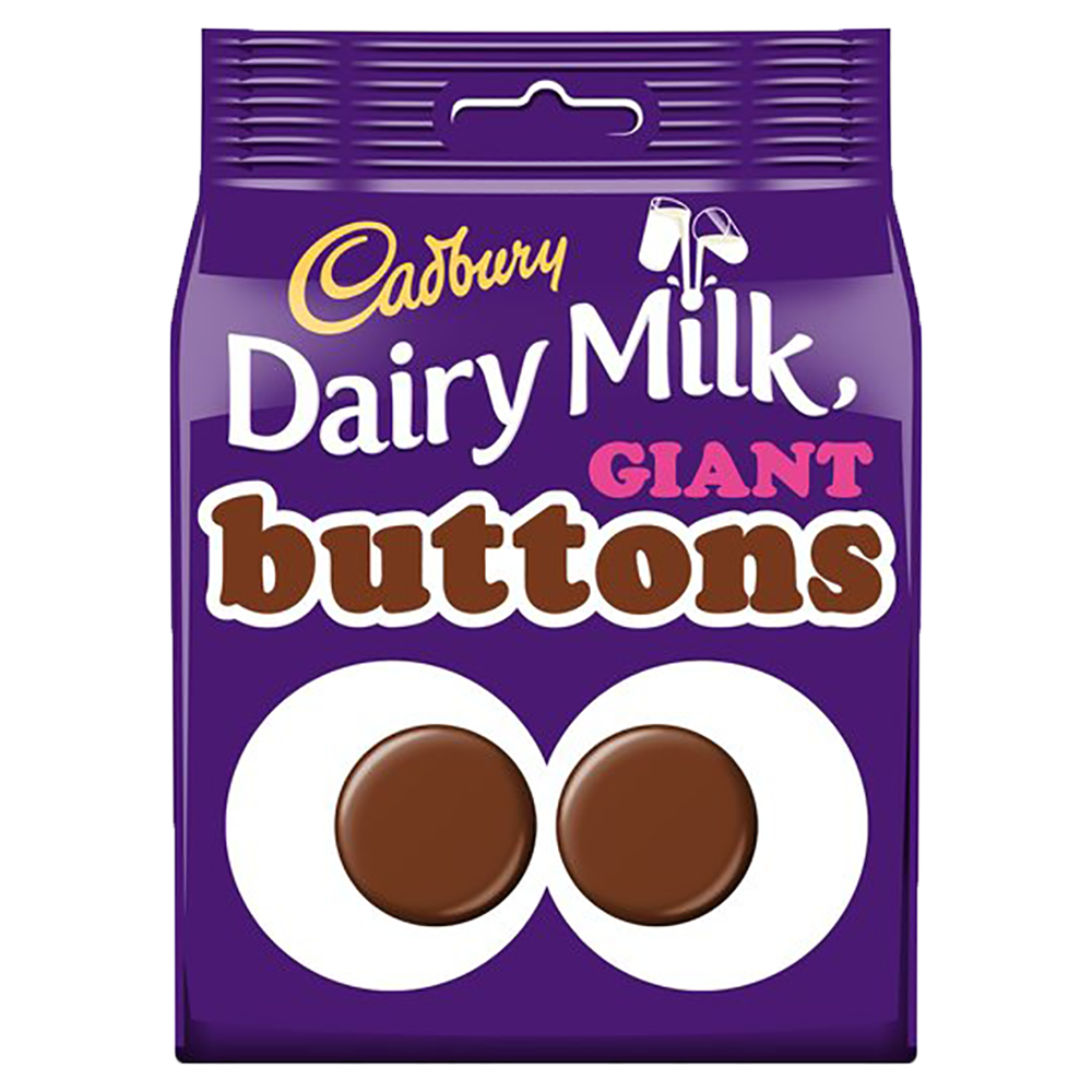 Cadbury Dairy Milk Giant Buttons Chocolate Bag