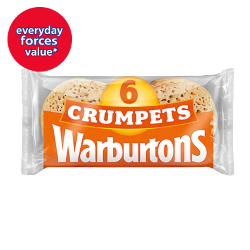 Warburtons Crumpets - Pack of 6