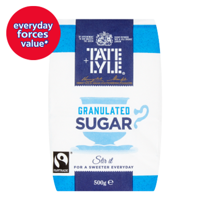 Tate & Lyle Fairtrade Granulated Sugar 500g