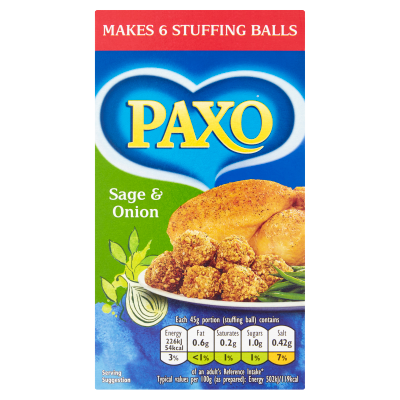 Paxo Sage & Onion Stuffing Mix 85g