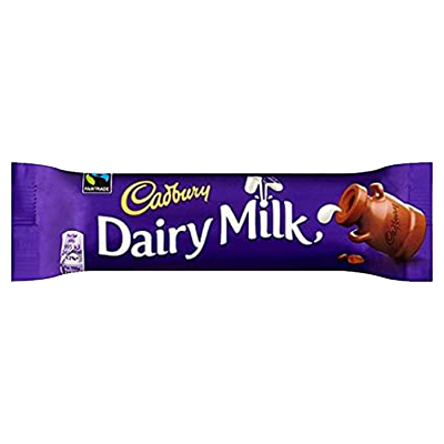 Cadbury Dairy Milk Chocolate Bar 45g