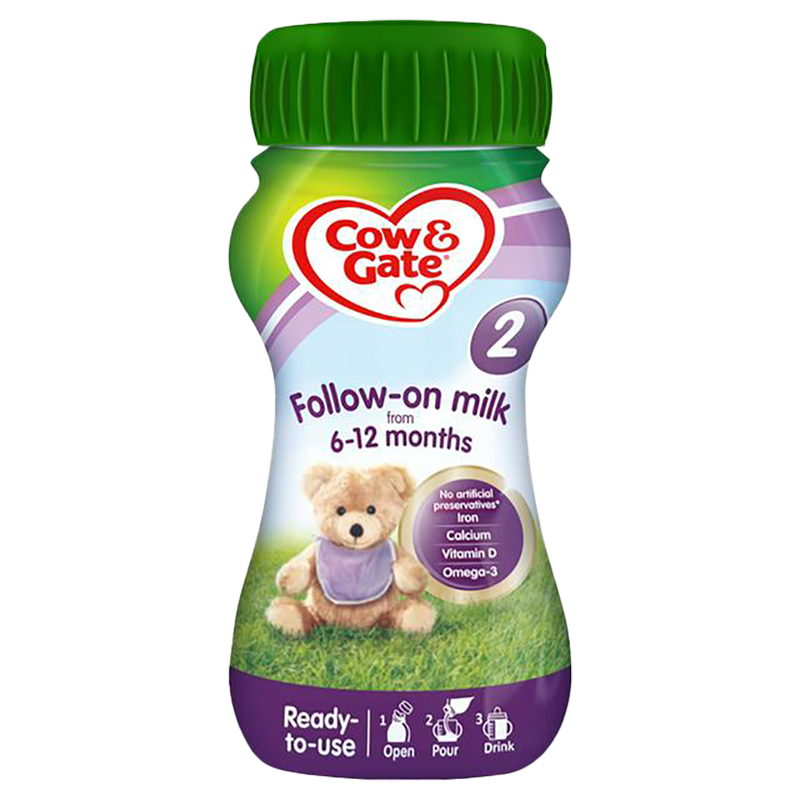 Cow & Gate 2 Follow On Baby Milk Formula RTF 200ml