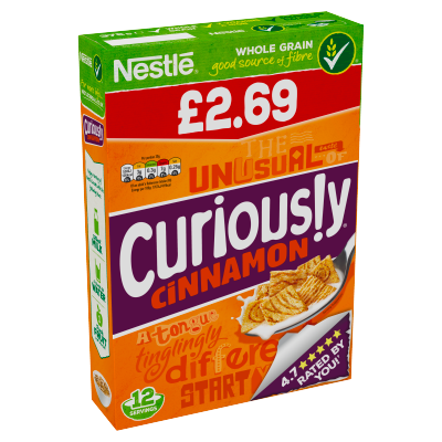 Curiously Cinnamon Crazily Cinnamon Cereal 375g
