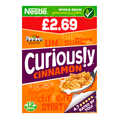 Curiously Cinnamon Crazily Cinnamon Cereal 375g