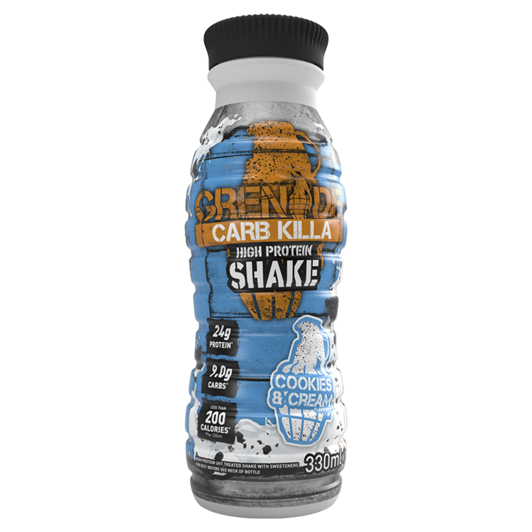 Grenade Carb Killa High Protein Shake Cookies & Cream 330ml