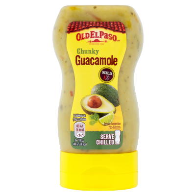 Old El Paso Squeezy Chunky Guacamole 240g
