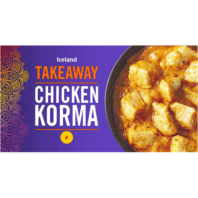 Iceland Chicken Korma 375gr