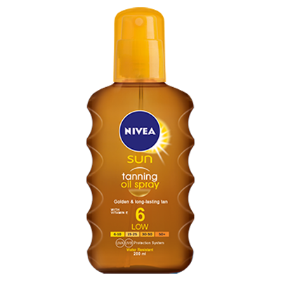 Nivea Deep Tan Oil SPF6 200ml